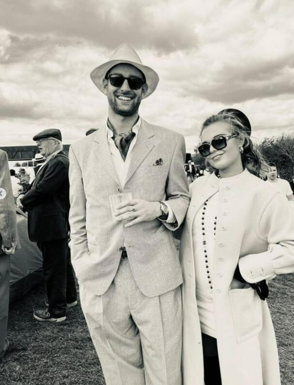 men and women's vintage outfit