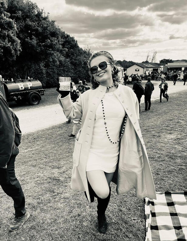 Retro outfit for goodwood revivial
